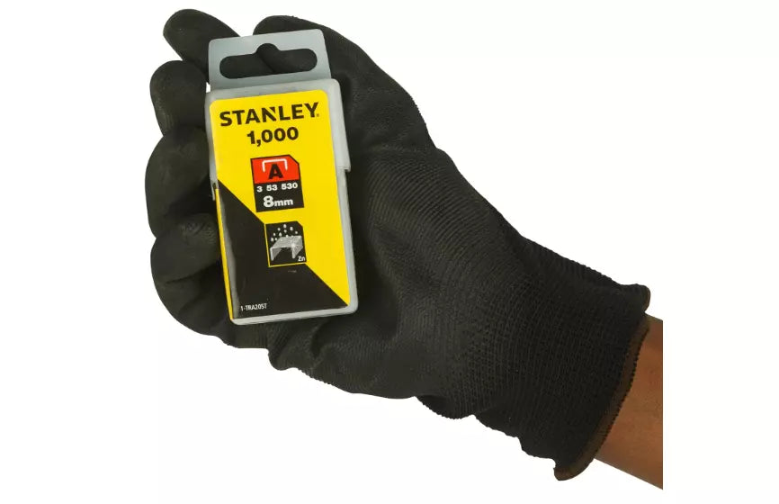 Staples for Staple Gun 8mm Type A Staples Silver Set of 1000 Pieces