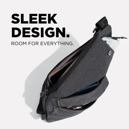 Anti-Theft Crossbody Travel Bag – RFID Blocking, Hidden Pockets, Water-Resistant