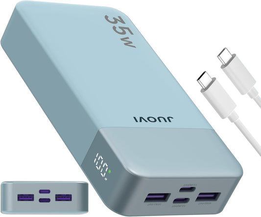 35W 20000mAh Power Bank – USB-C In & Out Fast Charging with QC3.0 & PD3.0