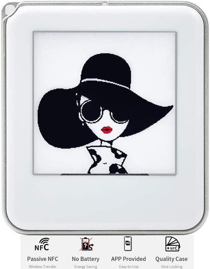 📟 NFC-Powered E-Paper Display – Wireless, Battery-Free Smart Screen