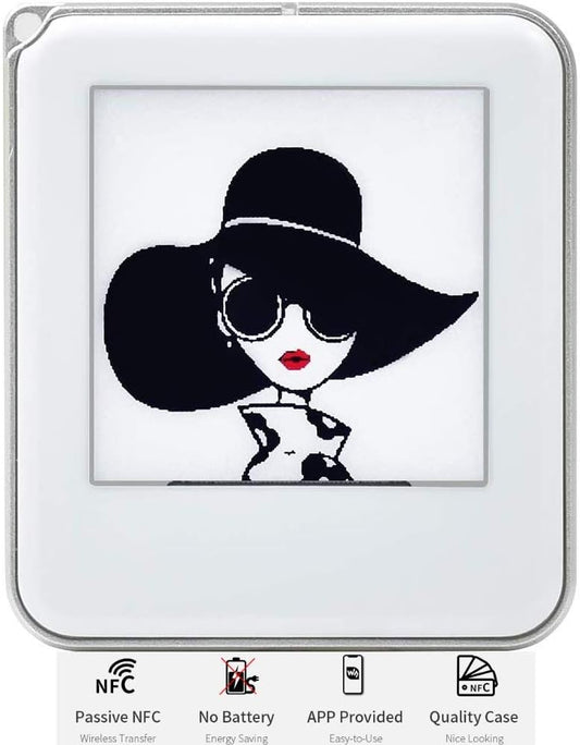 📟 NFC-Powered E-Paper Display – Wireless, Battery-Free Smart Screen