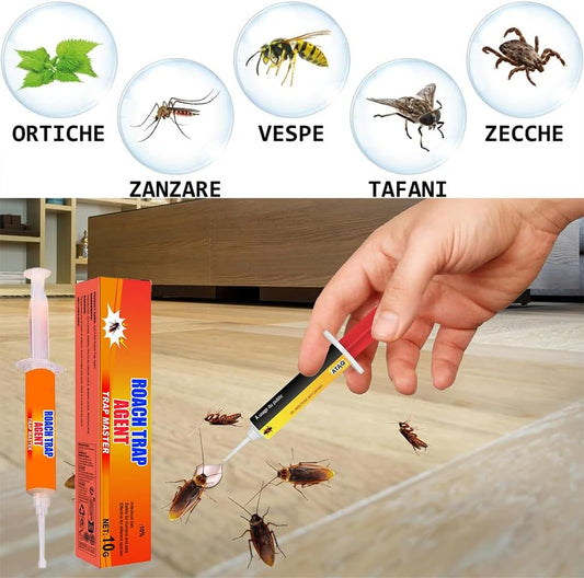 🪳🚫 Powerful Cockroach Gel Bait – Ready-to-Use Roach Killer (10g)