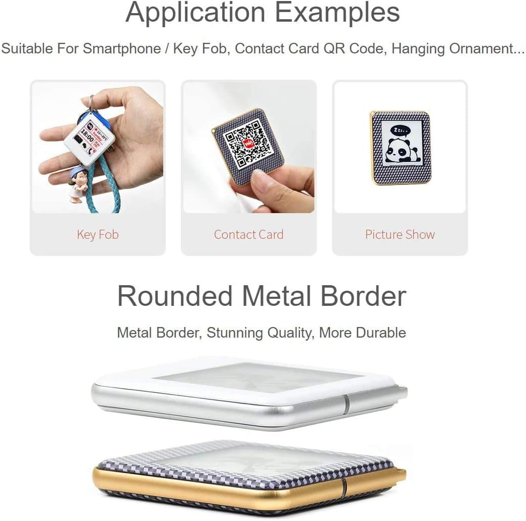 📟 NFC-Powered E-Paper Display – Wireless, Battery-Free Smart Screen