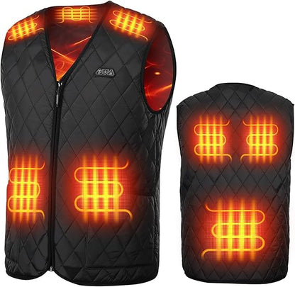 🔥 USB Heated Gilet for Men – All-Day Warmth, Anywhere