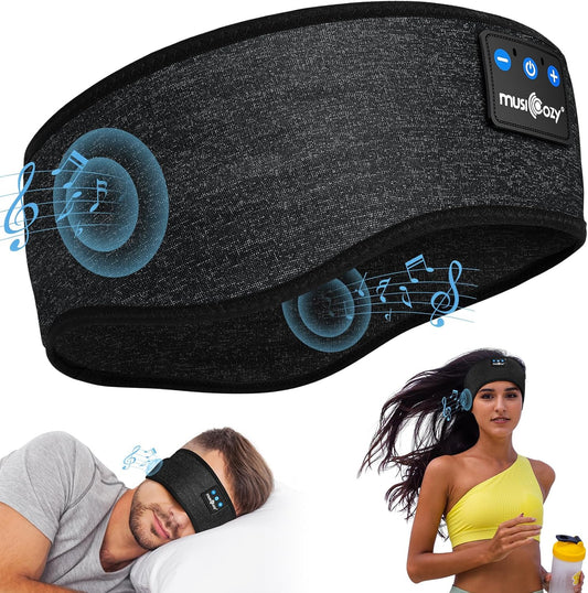 Adjustable Sleep Headphones Headband with Bluetooth & HD Hi-Fi Speakers