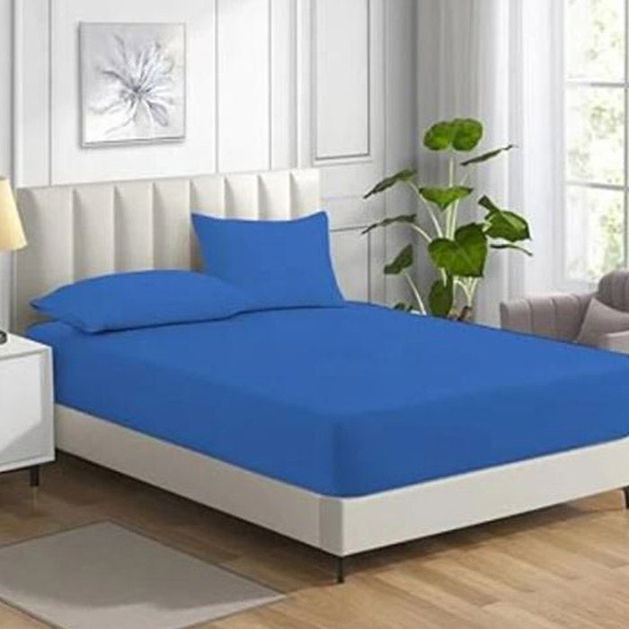 Premium Soft Fitted Sheet Polycotton Bedding Linen 200 Thread Count 11''/28cm