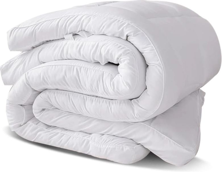 Mattress Topper Double Bed Hotel Quality Ultra Soft Microfiber 4 Inch/10cm