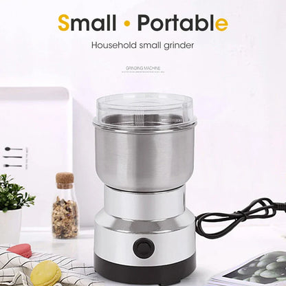 Mini Electric Grinder – Coffee, Spice & Baby Food Ultra-Fine Quality