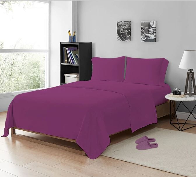 Flat Sheet, Soft & Premium quality, Egyptian Cotton with 200 Thread Count