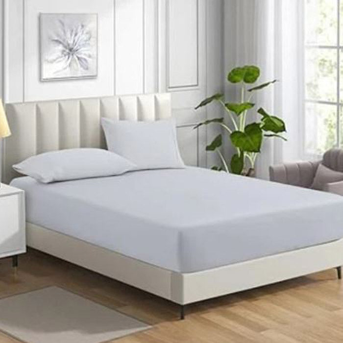 Premium Soft Fitted Sheet Polycotton Bedding Linen 200 Thread Count 11''/28cm