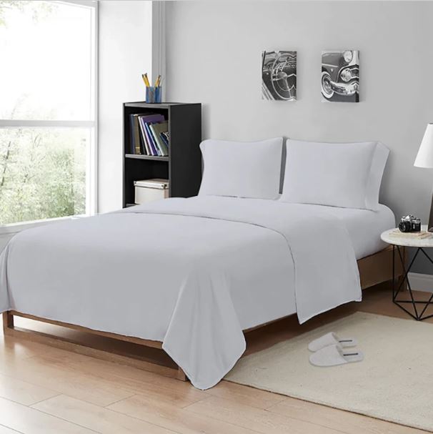 Flat Sheet, Soft & Premium quality, Egyptian Cotton with 200 Thread Count