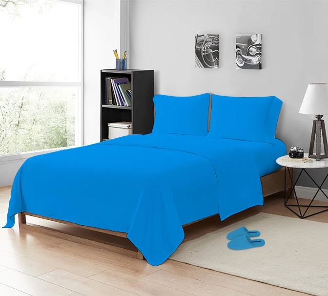 Flat Sheet, Soft & Premium quality, Egyptian Cotton with 200 Thread Count