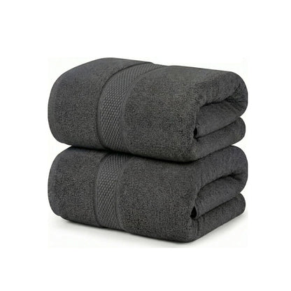 Bath Towels Luxury 100% Cotton 500GSM Soft Highly Absorbent Quick Dry