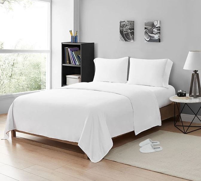 Flat Sheet, Soft & Premium quality, Egyptian Cotton with 200 Thread Count