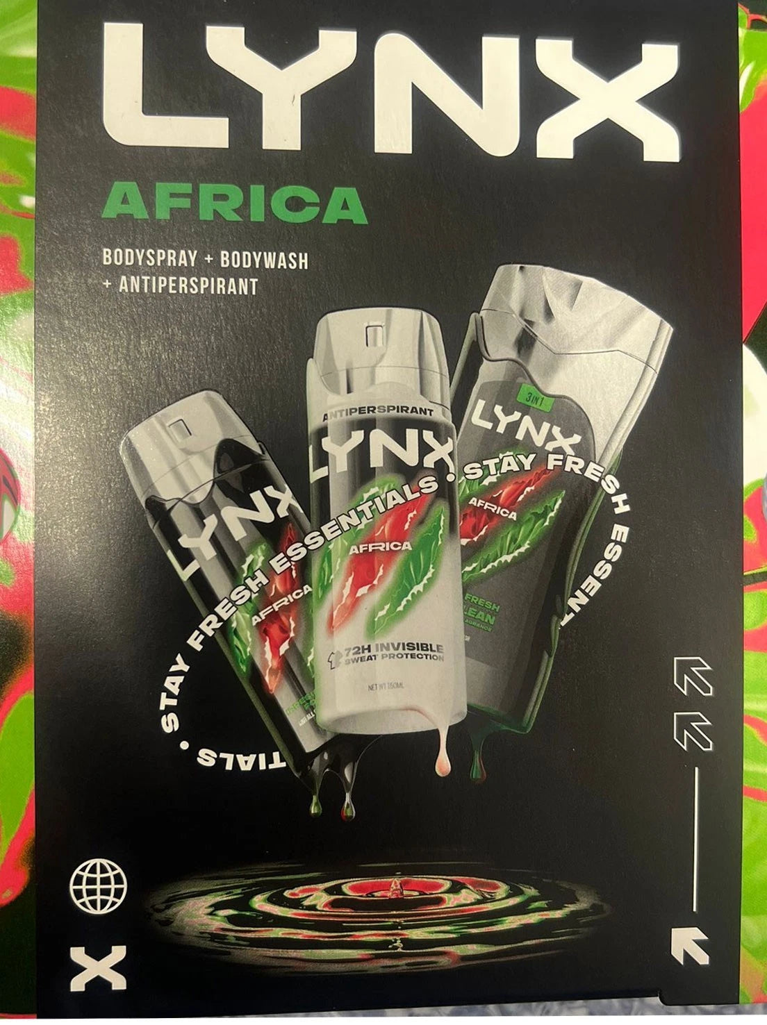 🎁🔥 LYNX Wrapped N’ Ready Gift Set for Men – Body Spray 150ml + Body Wash