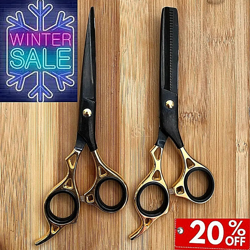 STALFY PROFESSIONAL HAIR CUTTING & THINNING SCISSORS SHEARS HAIRDRESSING SET